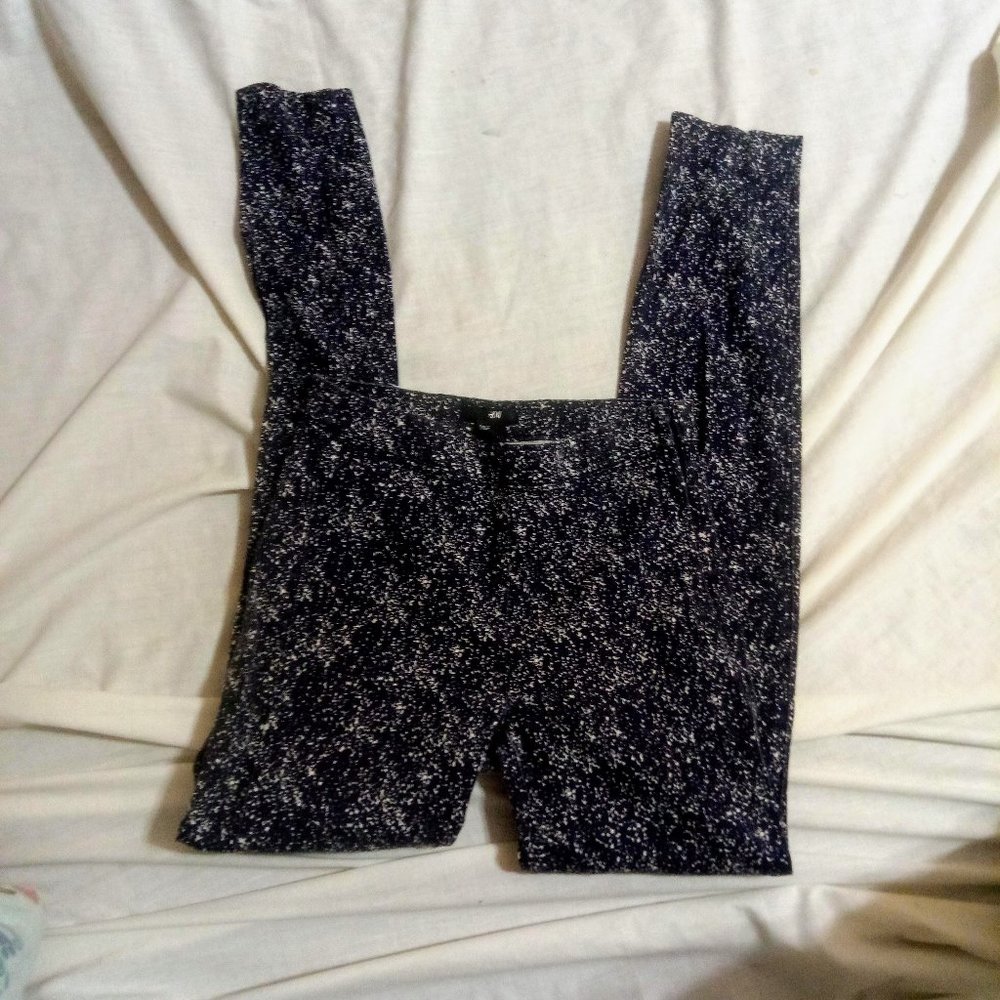 H&M Speckled Skinny Ankle Pants